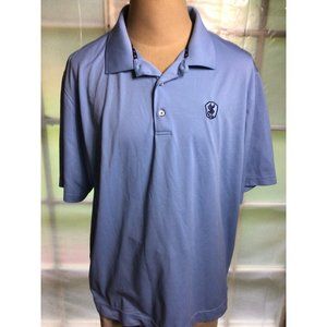 Footjoy Light Blue Mens XXL Golf Polo Collared Polyester Shirt